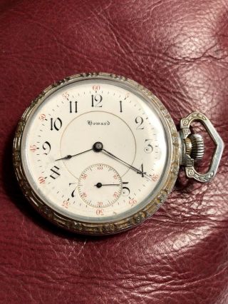 1910 E Howard Series 4 Pocket Watch Model 1905 17j 16s Vintage Of Pocketwatch