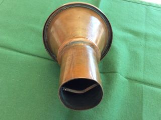 Vintage Nautical Speaking Tube and Whistle Made of Brass Copper Chrome 8