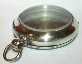 ANTIQUE LARGE COIN SILVER DUEBER WATCH CASE Co.  POCKET WATCH CASE.  C.  1882 26 6