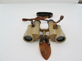 GERMAN WW2 WWII Afrika Korps Dienstglas BINOCULARS 6x30 MILITARY ARMY GERMANY 3