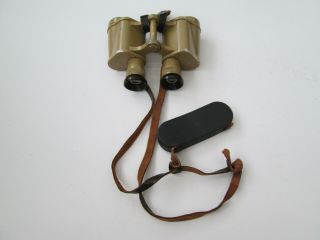 GERMAN WW2 WWII Afrika Korps Dienstglas BINOCULARS 6x30 MILITARY ARMY GERMANY 9