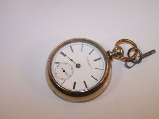 1876 Rockford 18s 15 Jewel Key Wind Pocket Watch,  Project/repair/parts 5