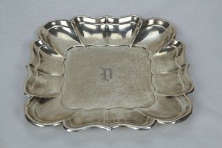 Vintage Reed & Barton Sterling Silver Tray Platter - 955 Grams - 33.  7 Ounces