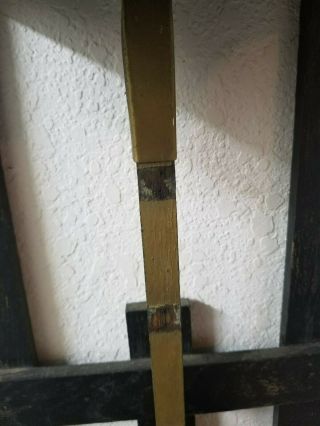 Vintage Oak Mission Craftsman Wall Clock/ PARTS 5