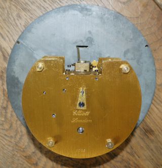 Vintage cast - brass ships clock buy “Elliott of London”, 3