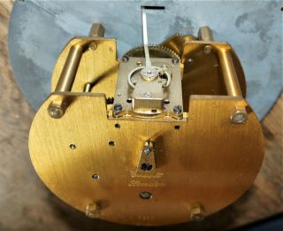 Vintage cast - brass ships clock buy “Elliott of London”, 4