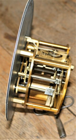 Vintage cast - brass ships clock buy “Elliott of London”, 6