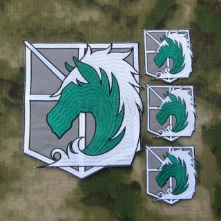 Attack On Titan Military Police Corps Back Of The Body Embroidery Patch Large