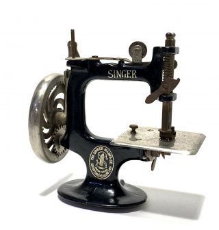 Antique Miniature Hand Crank Singer Sewing Machine
