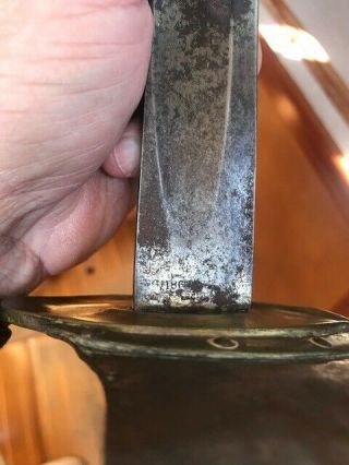 M1860 US Naval Cutlass,  Year 1862 - Early Civil War, 2