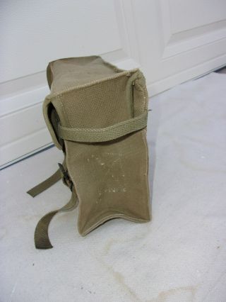 WW2 GI Engineer Demolition Kit Bag - - Khaki - - Restoration Project 2