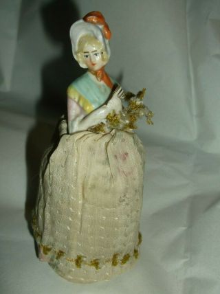 Antique victorian porcelain half doll GERMANY 2 
