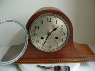 Antique / vintage Napoleon hat mantle clock 2