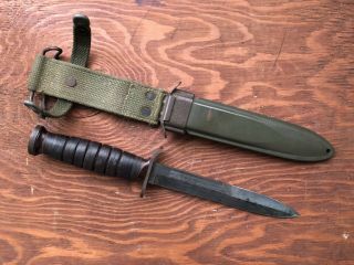 Wwii Us Army Airborne M3 Imperial Guard Marked Fighting Knife