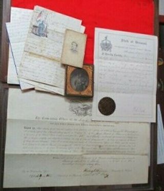 Vermont Civil War Images,  Letters,  & Documents Group