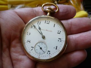 Hampden Watch Co.  - 15 Jewels - 16s - Gold Filled Case - 1918
