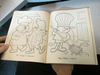 CHOO CHOO CHARLIE 1970 Good N Plenty candy comic coloring book 90,  - 1pg 4