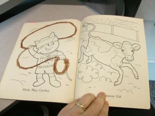 CHOO CHOO CHARLIE 1970 Good N Plenty candy comic coloring book 90,  - 1pg 7