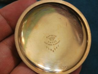 Vintage MAJESTIC 7J GF 16 Size Pocket Watch - - For Repair /Parts 6