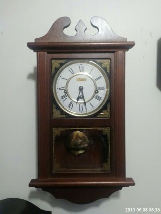 Vintage Rapport Westminster Chime Wall Clock