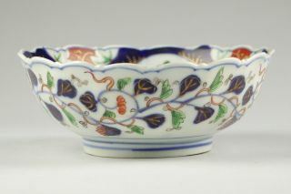 Fine Large Antique Early 19thC Edo Meiji Japanese Arita Imari Porcelain Bowl 2