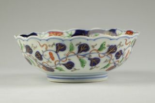 Fine Large Antique Early 19thC Edo Meiji Japanese Arita Imari Porcelain Bowl 3