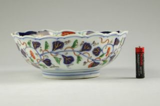 Fine Large Antique Early 19thC Edo Meiji Japanese Arita Imari Porcelain Bowl 4
