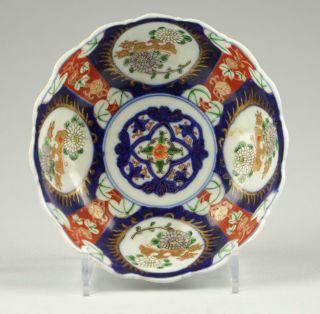Fine Large Antique Early 19thC Edo Meiji Japanese Arita Imari Porcelain Bowl 6
