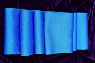 Military Decoration/Award/Recognition Sash/Ribbon Solid Azure Blue 2