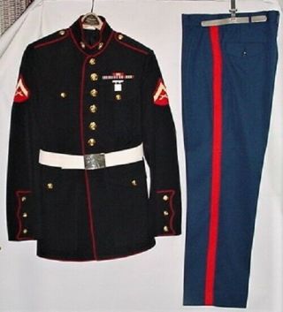 Usmc Enlisted Dress Blue Uniform
