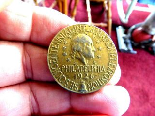 1926 Philadelphia Sesquicentennial International Exposition Medal