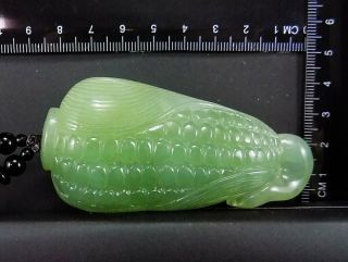 Natural Hand - carved Chinese Jade sculpture hand player weight 130g corn hp018 6