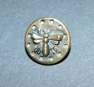 Brass Bumble Bee Button 5118