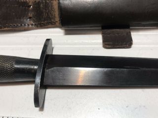 WWII British Fairbairn Sykes Commando Dagger.  Stamped “England AB2” All 2