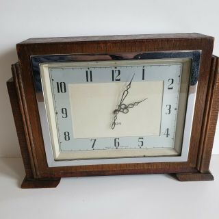 Smiths Vintage Art Deco 8 - Day Mantel Clock