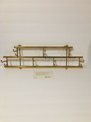 Vintage Brass Spiegel Wall Hooks Coat Hanger Decor Classy Simple 7 Hooks