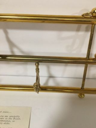 Vintage Brass Spiegel Wall Hooks Coat Hanger Decor Classy Simple 7 Hooks 4