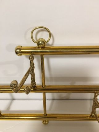 Vintage Brass Spiegel Wall Hooks Coat Hanger Decor Classy Simple 7 Hooks 6