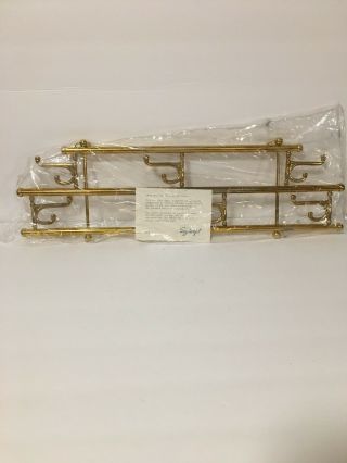 Vintage Brass Spiegel Wall Hooks Coat Hanger Decor Classy Simple 7 Hooks 8