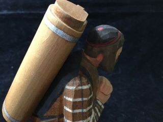 1960 ' s HAND CARVED SWISS RUSTIC MAN 6.  25 
