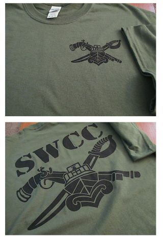 Swcc Silk - Screened T - Shirt Large Ultra Cotton