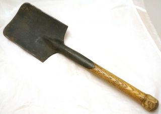 German Wwii Ww2 Straight Shovel Entrenching Tool Prewar Early 1937 Rare