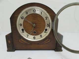 Antique FHS Westminster & Whittington Chiming Mantel Clock,  Chime Requires Att. 4