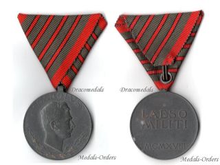 Austria Ww1 Wound Medal Laeso Militi 4 Wounds W&a Austrian Military Decoration