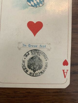 WWI GERMAN SOLDIERS PLAYING Cards VERY RARE WAR RELIC 5