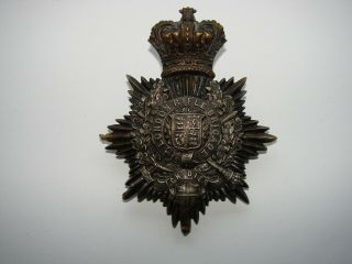 British Victorian Pagri Badge The London Rifle Brigade