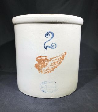 Red Wing 2 Gallon Crock - No Lid