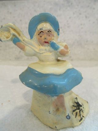 Vintage Tommy Toy Hollow Cast Slush Lead Figure 1930 Little Miss Muffet