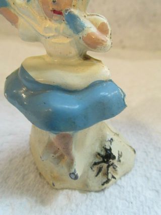 Vintage Tommy Toy Hollow Cast Slush Lead figure 1930 Little Miss Muffet 3