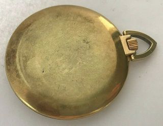 Vintage Waltham Swiss hand winding pocket watch with date,  17 Jewels,  Incabloc 2